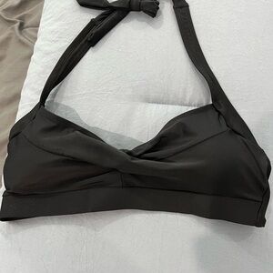 2 for $5! Black Halter Bikini with Supportive Band